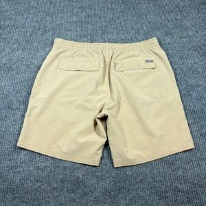 Salt Life Shorts Men's 34 Khaki Live Salty Fishing Beach Performance Casual